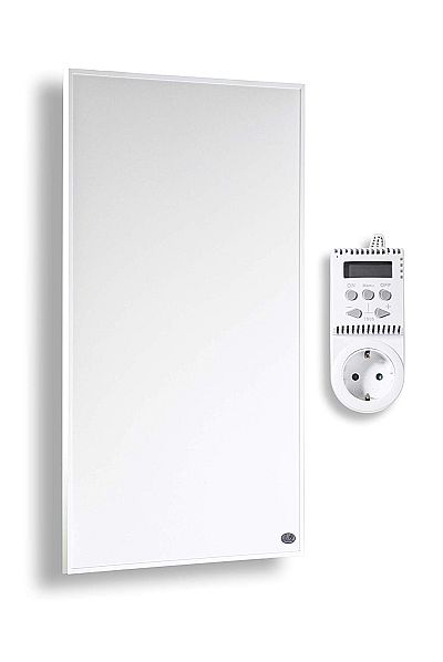 Heizung Heizstrahler Infrarot-Bildheizung 600W Infrarotheizung Thermostat 