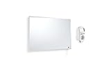 Infrarot Heizung mit Thermostat 130 Watt - 5 Jahre Herstellergarantie - Elektroheizung mit Überhitzungsschutz - TÜV - Heizt nach dem Prinzip der Sonne (130 W)