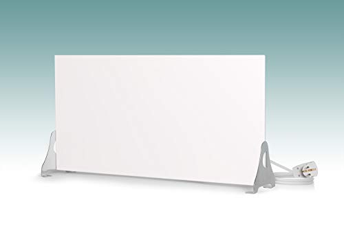 Magma Infrarotheizung Metallic Standversion - Deutscher Hersteller seit 1992 - Magmaheizung mit 10 Jahren Garantie (400 Watt / 600 x 300, Weiß)