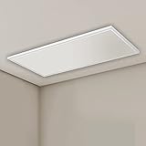 EVOKOR Infrarotheizung Deckenmontage 900W, Infrarotheizung Heizplatte Heizkörper Heizpaneel, Infrarot Deckenheizung mit Überhitzungsschutz, Elektroheizung Energiesparend-1227 * 627mm