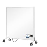 BR Bringer Infrarotheizung Standgerät - 300 Watt - Energiesparend - Mobile Elektroheizung mit Standfüßen auf Rollen - 5 Jahre Garantie, TÜV - Deutsche Qualitätsmarke
