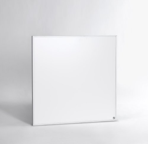 Infrarotheizung Heizpaneel aus Aluminium in weiß, mit Rahmen VCIR-400Watt 60x60 zur Wand- oder Deckenmontage