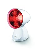 Sanitas SIL 16 Infrarotlampe, Intensiv-Infrarotlicht zur Anwendung bei Erkältungen und Verspannungen