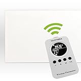 Valotherm Infrarotheizung 600 Watt inkl. Funk-Fernbedienungsthermostat zur Wandmontage | weiß | Überhitzungsschutz | Open Window Detection