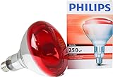 Philips IR 250R R125 E27 Infrarotlampe Wärmelampe 250 Watt