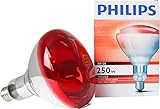 Philips IR 250R R125 E27 Infrarotlampe Wärmelampe 250 Watt