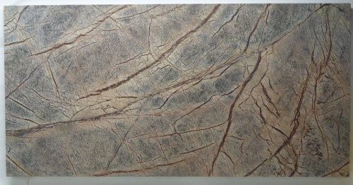 Stone & More 12060N2 Infrarotheizung mit Natursteinbekleidung 600 Watt, 120 x 60 cm, namibia braun